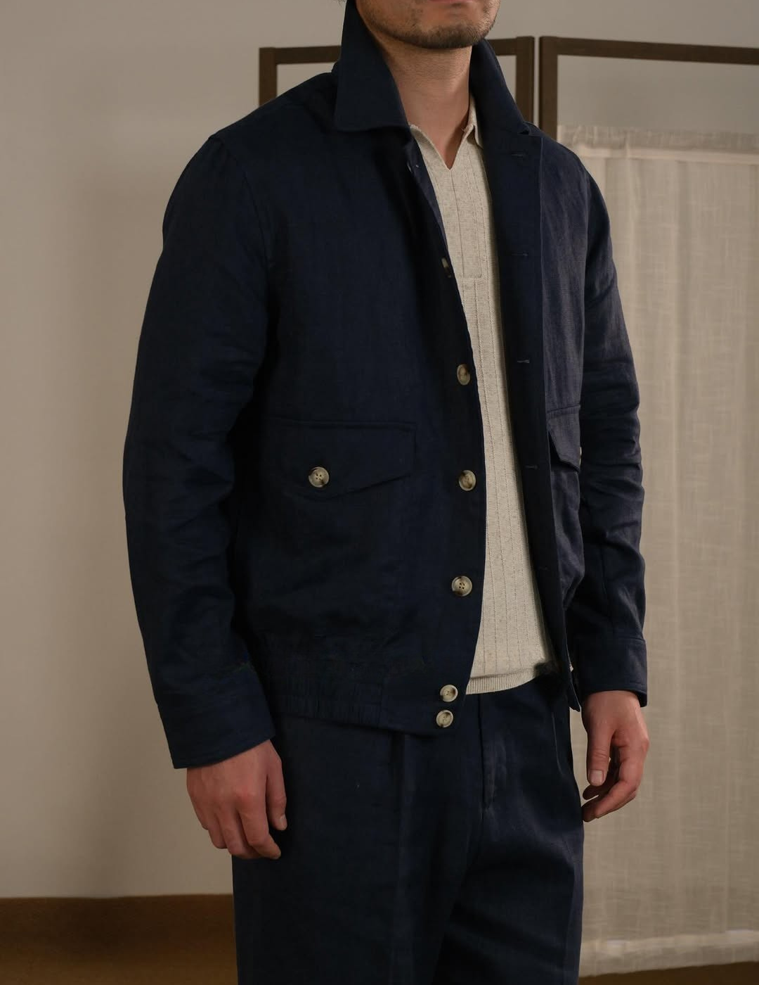 Napoli Riviera Linen Jacket