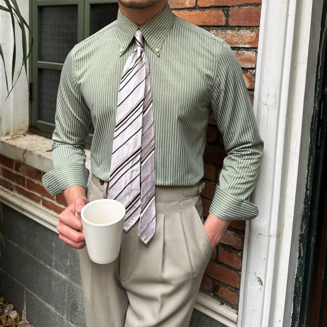 Camisa Bath con cuello clásico