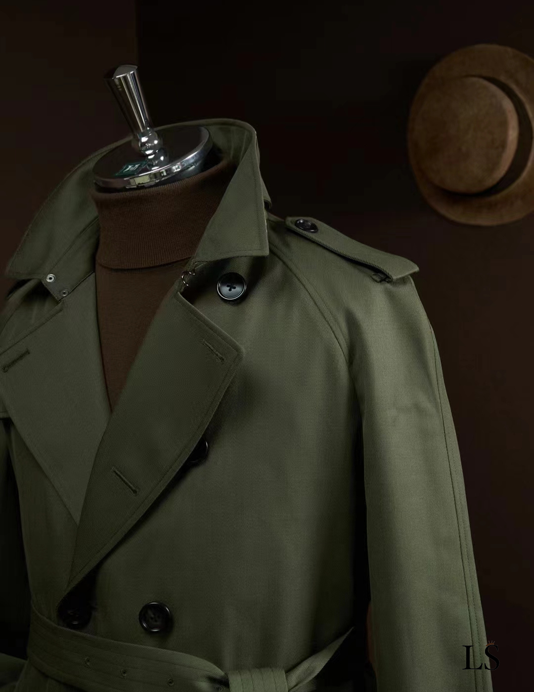 Gabardina de hombre Romano