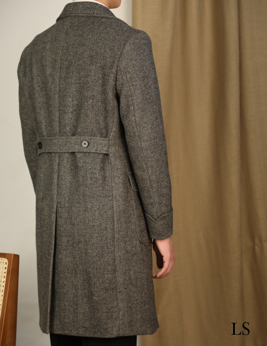 Gray Overcoat Vicenza