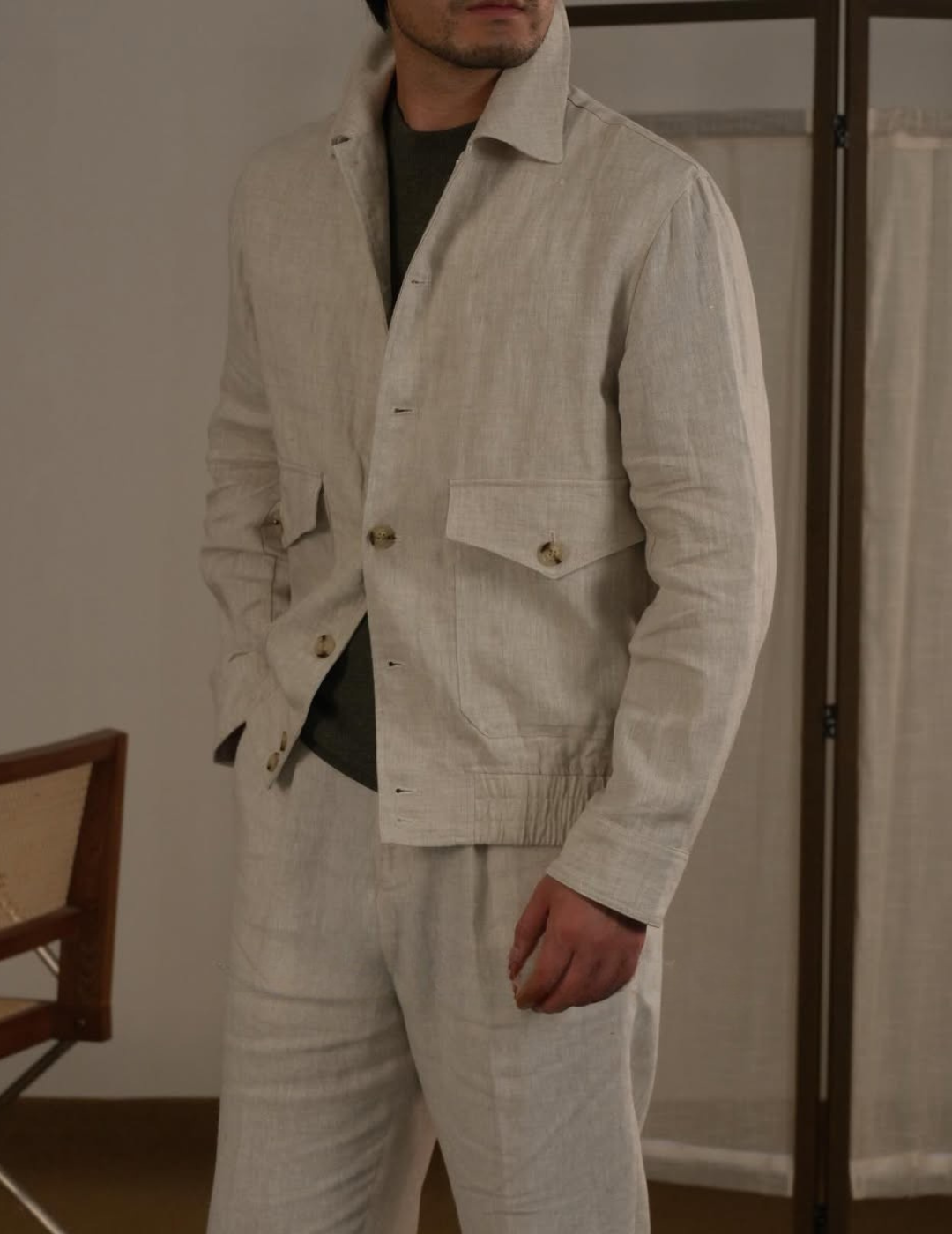 Napoli Riviera Linen Jacket