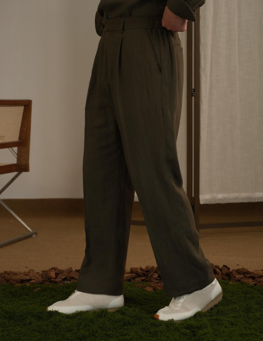 Tencel Linen Blend Pants