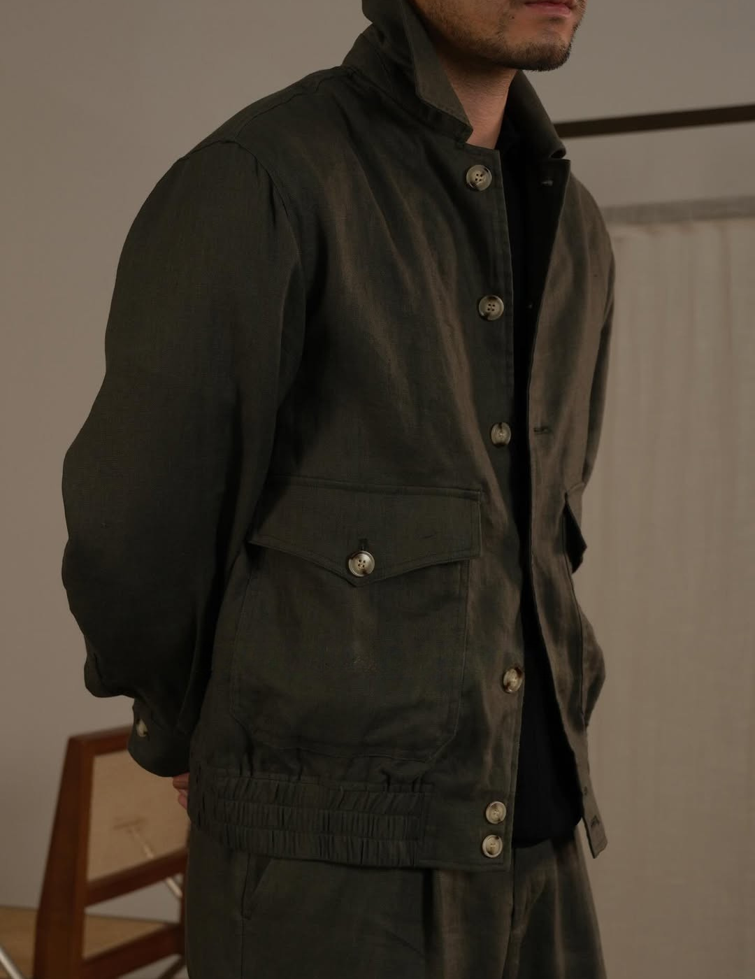 Napoli Riviera Linen Jacket
