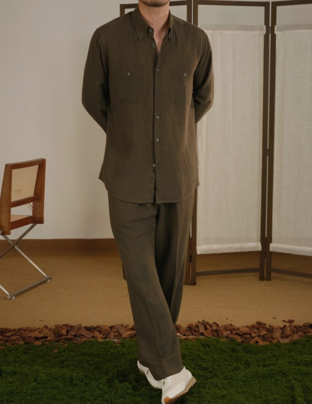 Tencel Linen Blend Shirt