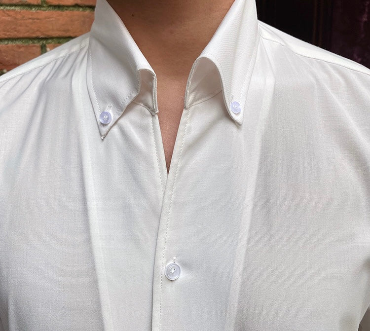 Camisa británica con gemelos