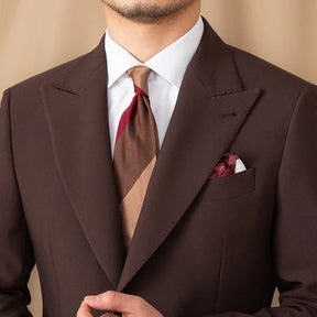 Peak Lapel Two Button Suit