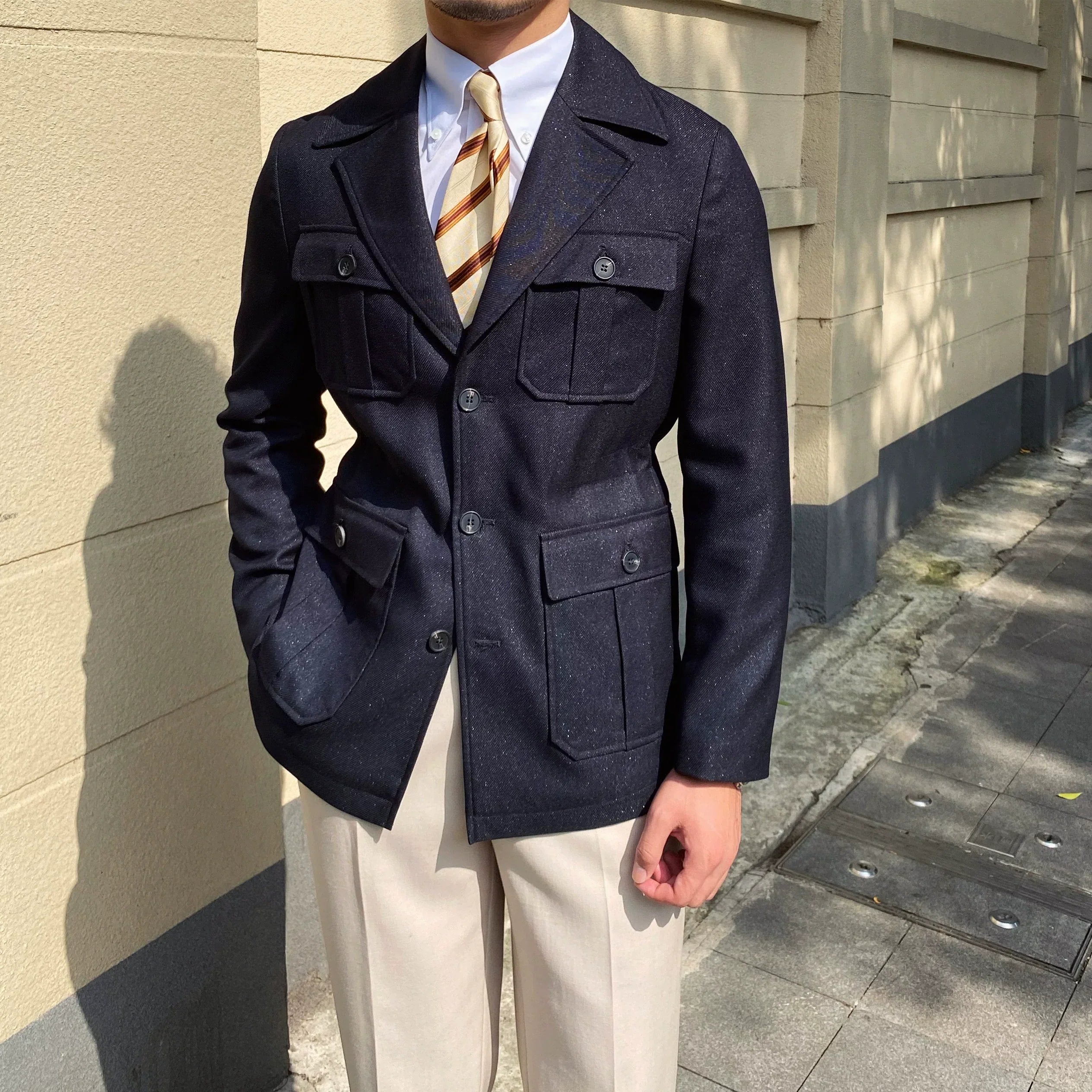 Chaqueta Safari Británica