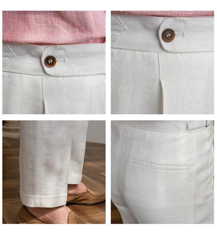 Gurkha Pants Pure Linen