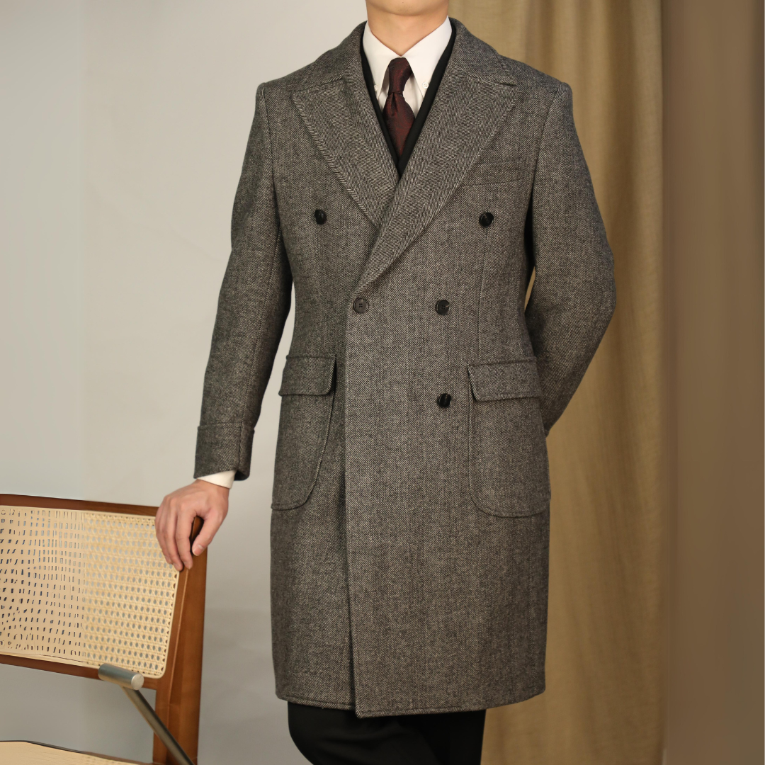 Gray Overcoat Vicenza