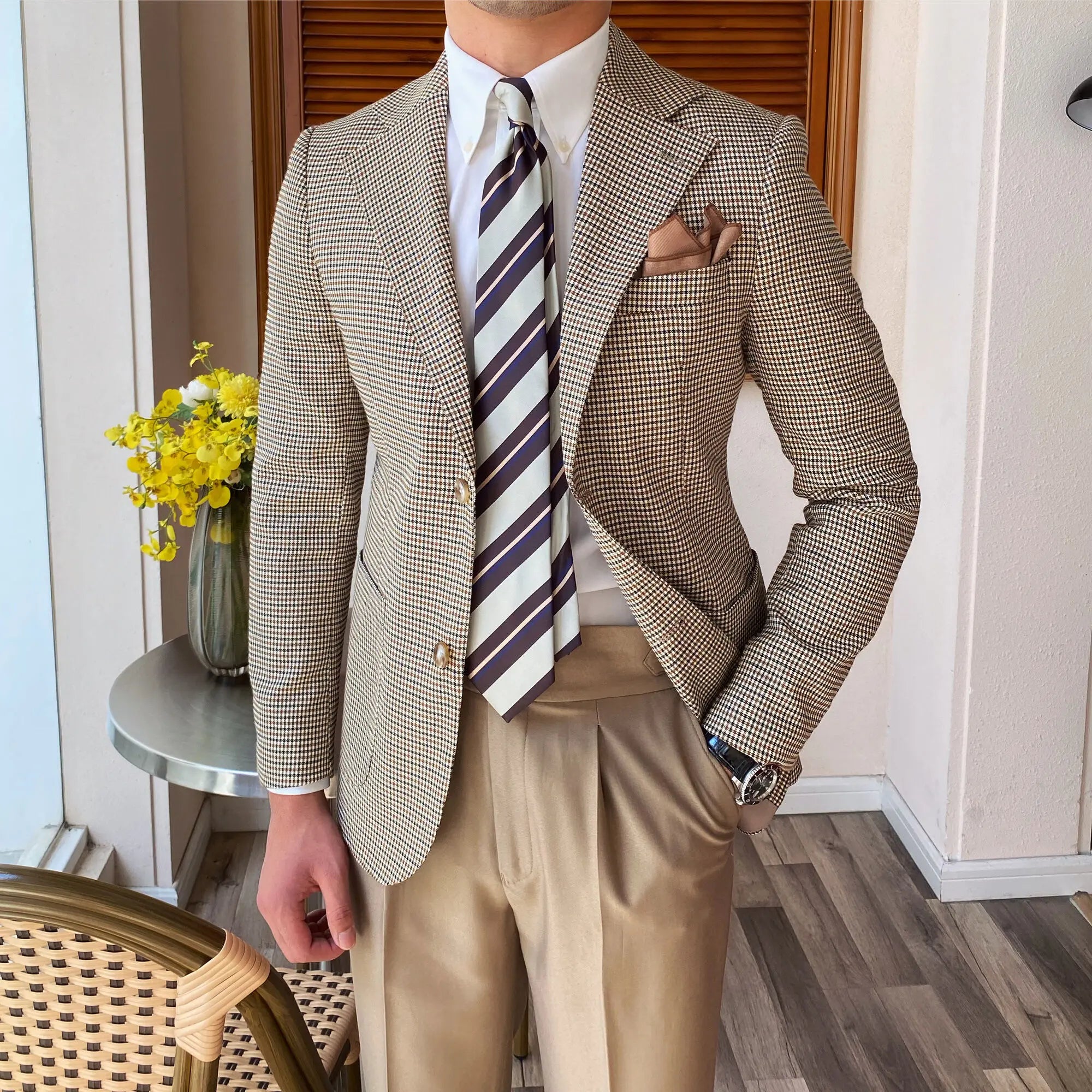 Blazer cruzado LS016