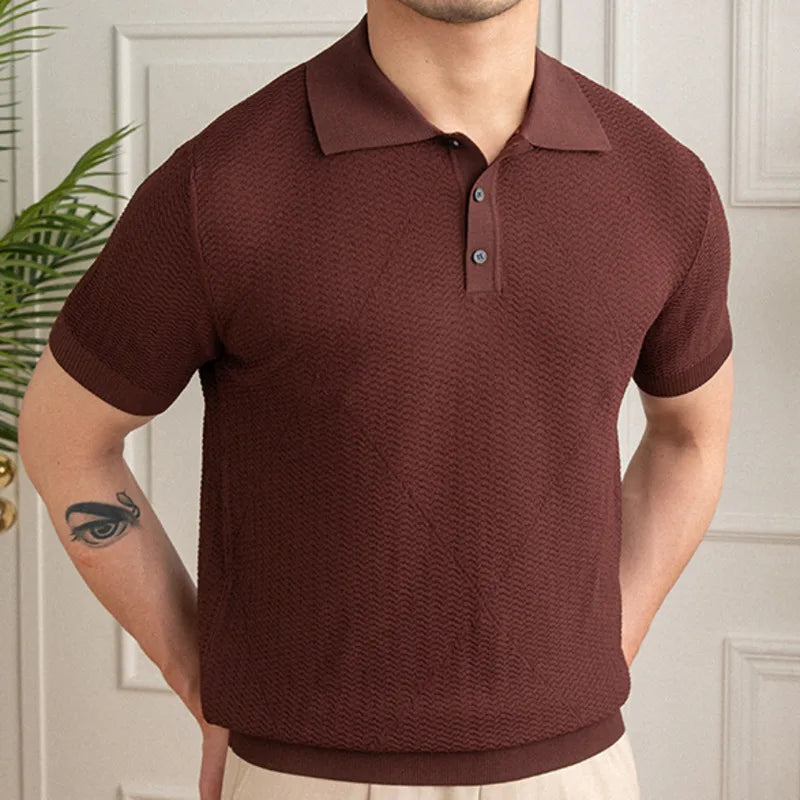 Camisa de vestir para hombre con lazo LS059