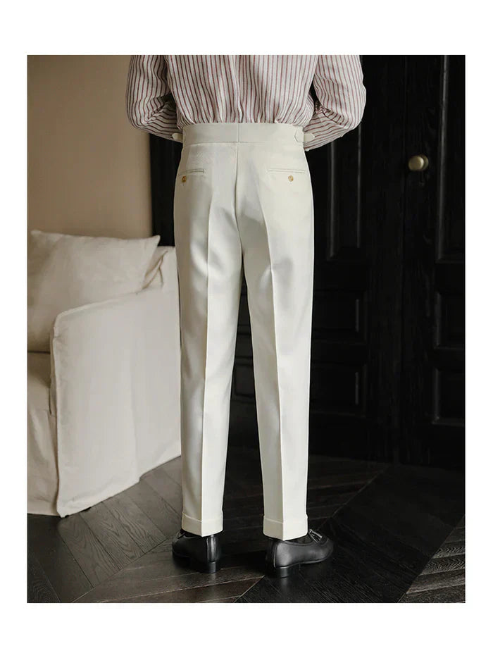 Pantalones Gurkha con trabillas LS055