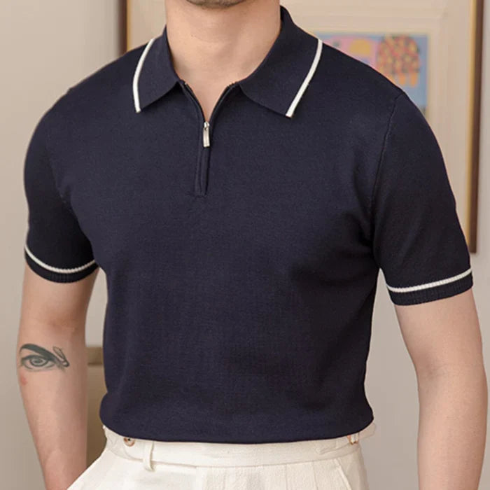 Polo de tricot para hombre Looped LS046