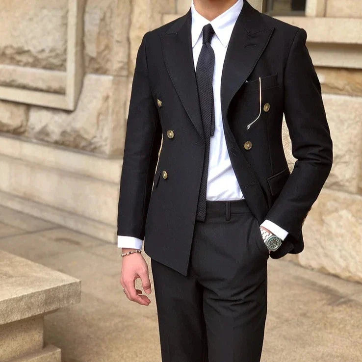 Traje británico con lazo LS029