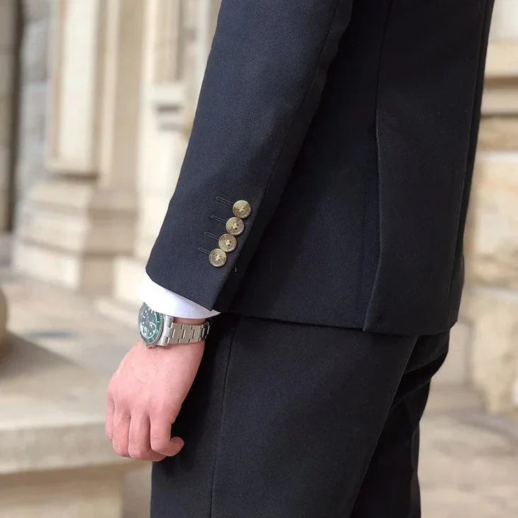 Traje británico con lazo LS029