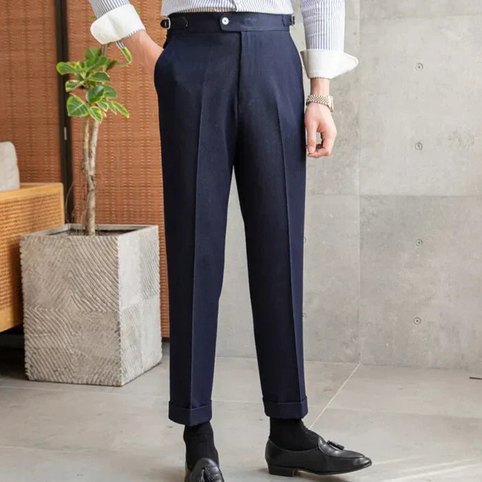 Pantalones Gurkha con trabillas LS060