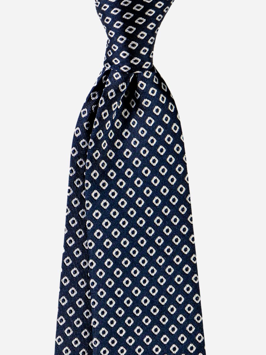 Loops Textured Silk Tie