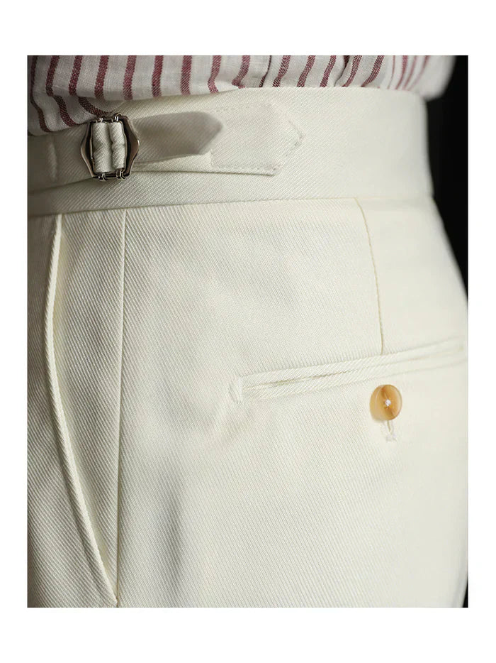 Pantalones Gurkha con trabillas LS055