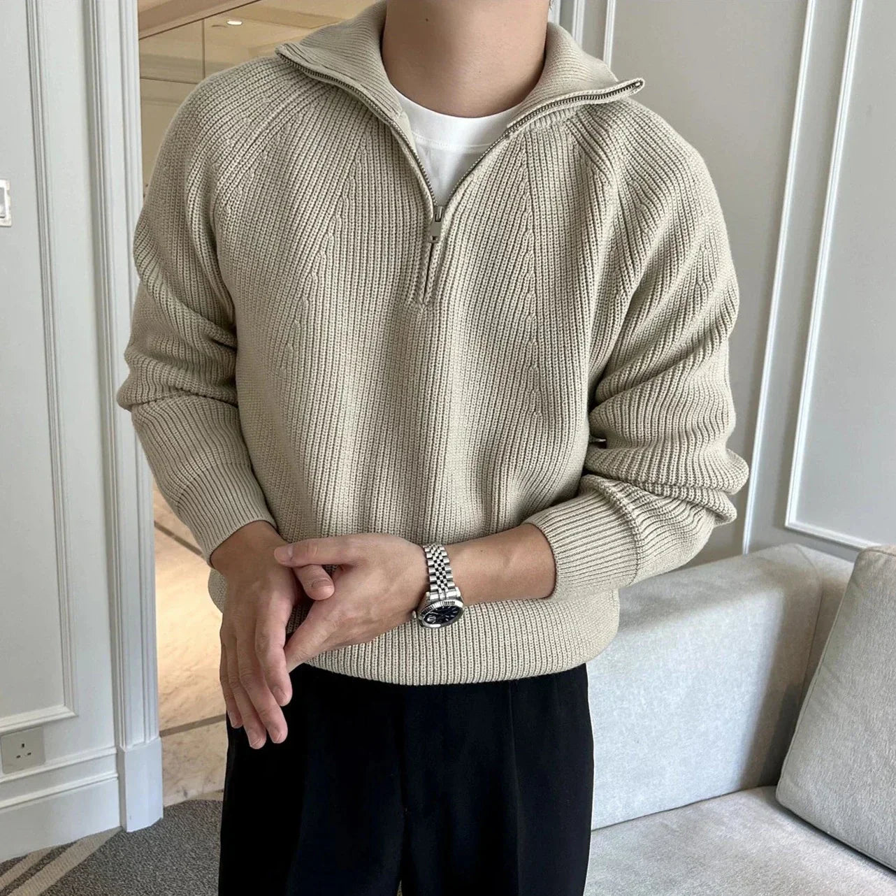 Jersey de hombre LS003 británico