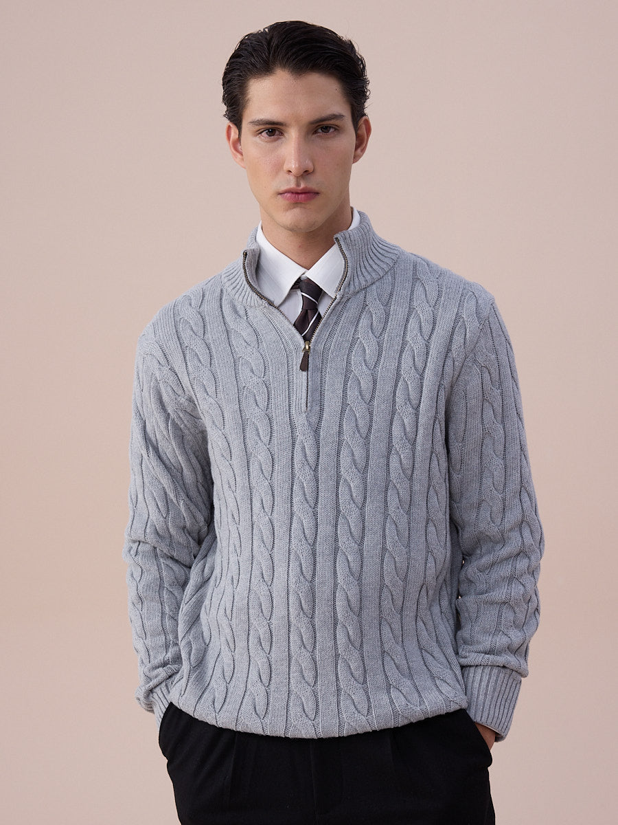 Suéter con cremallera Loops Alveron