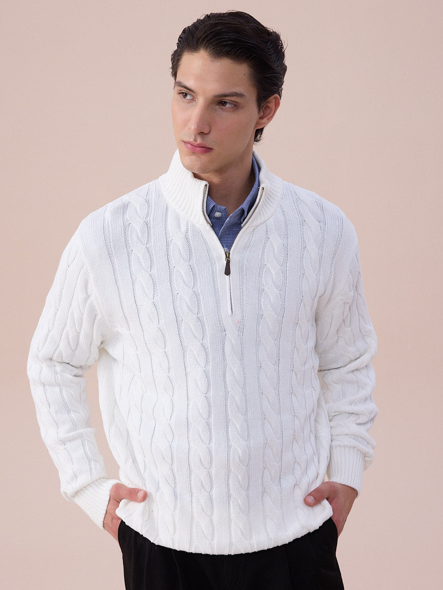 Suéter con cremallera Loops Alveron
