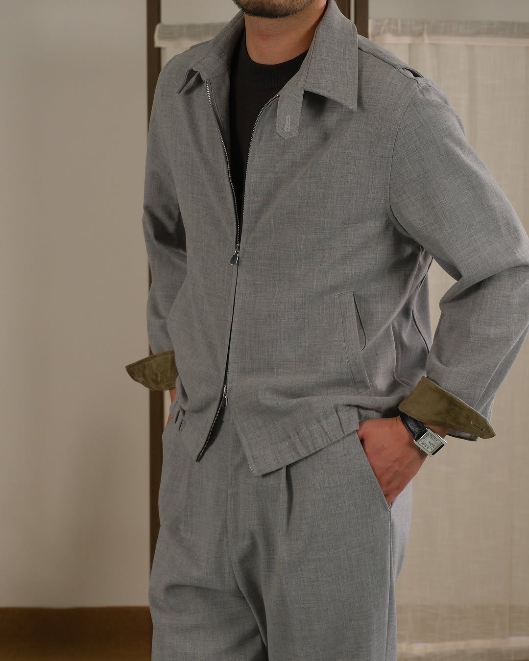 Milano Riviera Wool Blend Jacket
