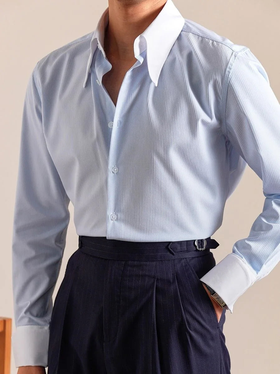 Camisa Nemi de rayas sin arrugas de Loops
